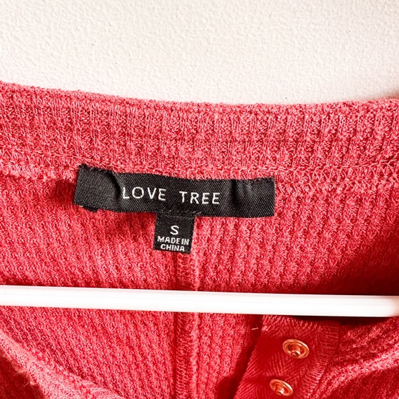 Love tree waffle knit top - Picture 3 of 3